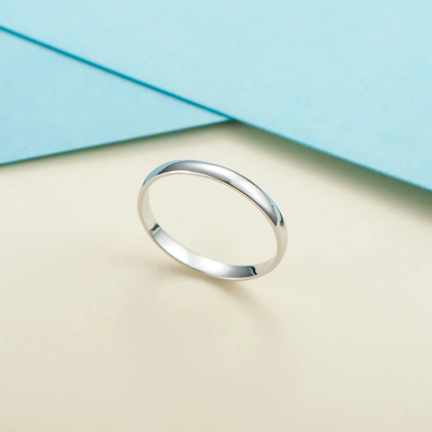 14k Gold 2mm Light Comfort Fit Classic Wedding Band