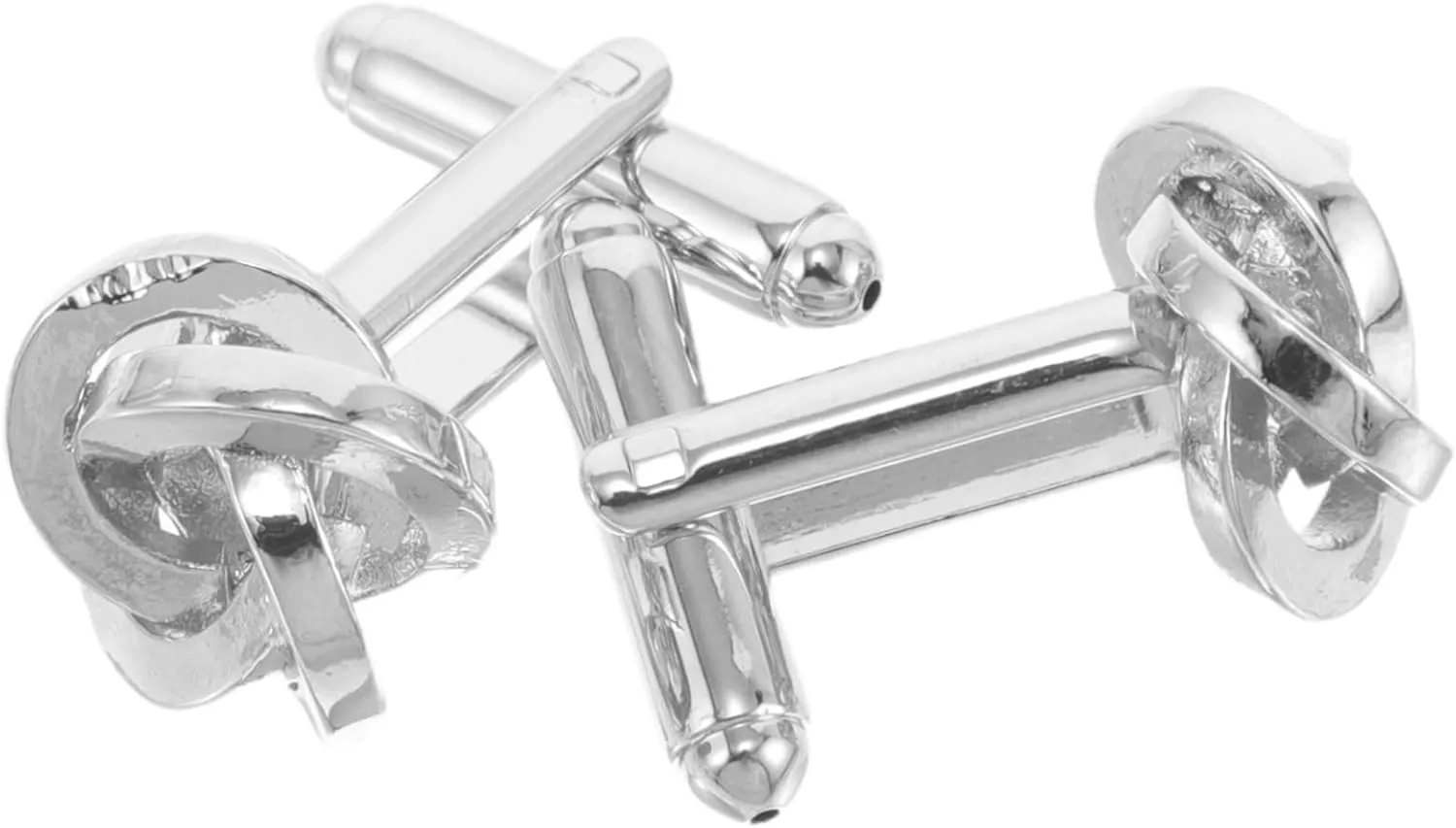 2Pcs Elegant Copper Twist Knot Cufflinks for Men Unique Shirt Accessories for Business Weddings and Formal Events Stunning Design for Tuxedos and French Shirts