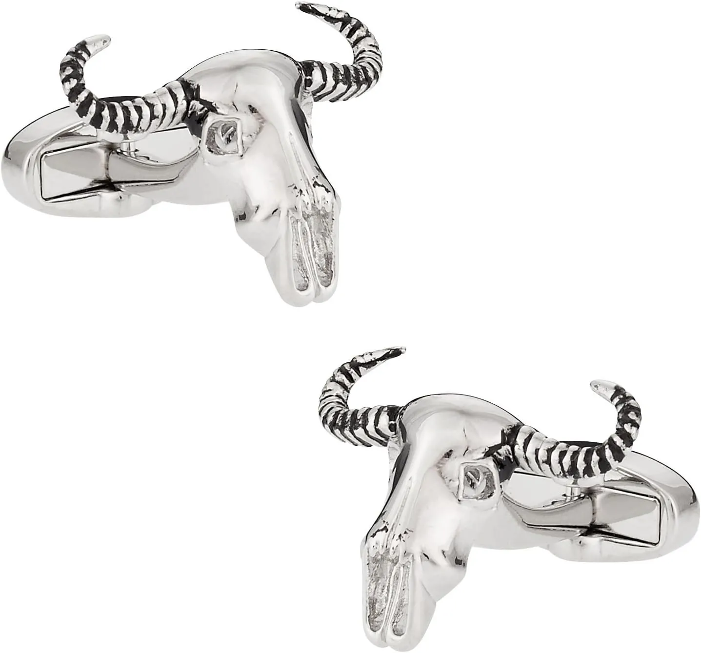 Bull Steer Skull Cufflinks by Cuff-Daddy