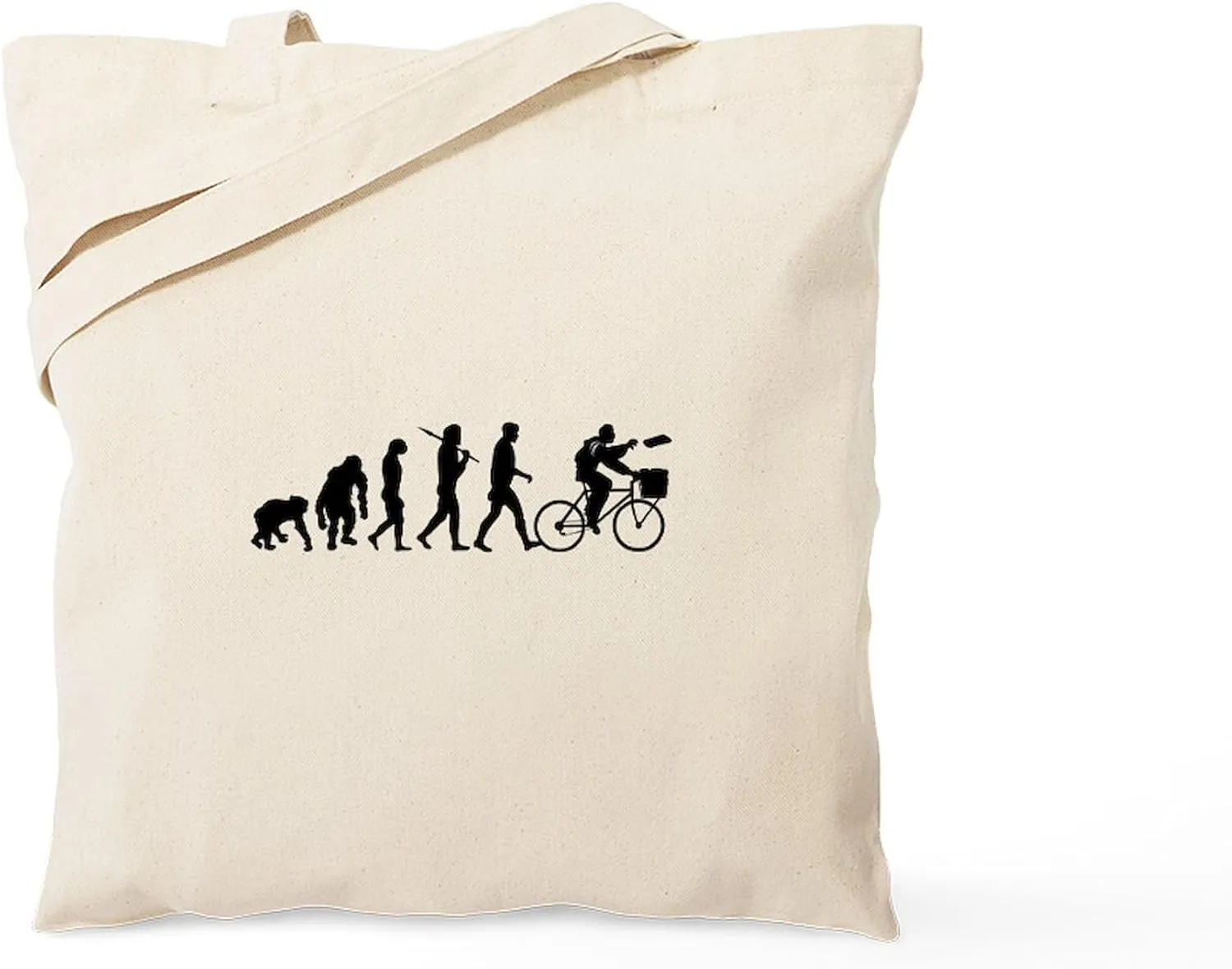 CafePress Newspaper Delivery Tote Bag Reusable Natural Beige Canvas Shopping Bag