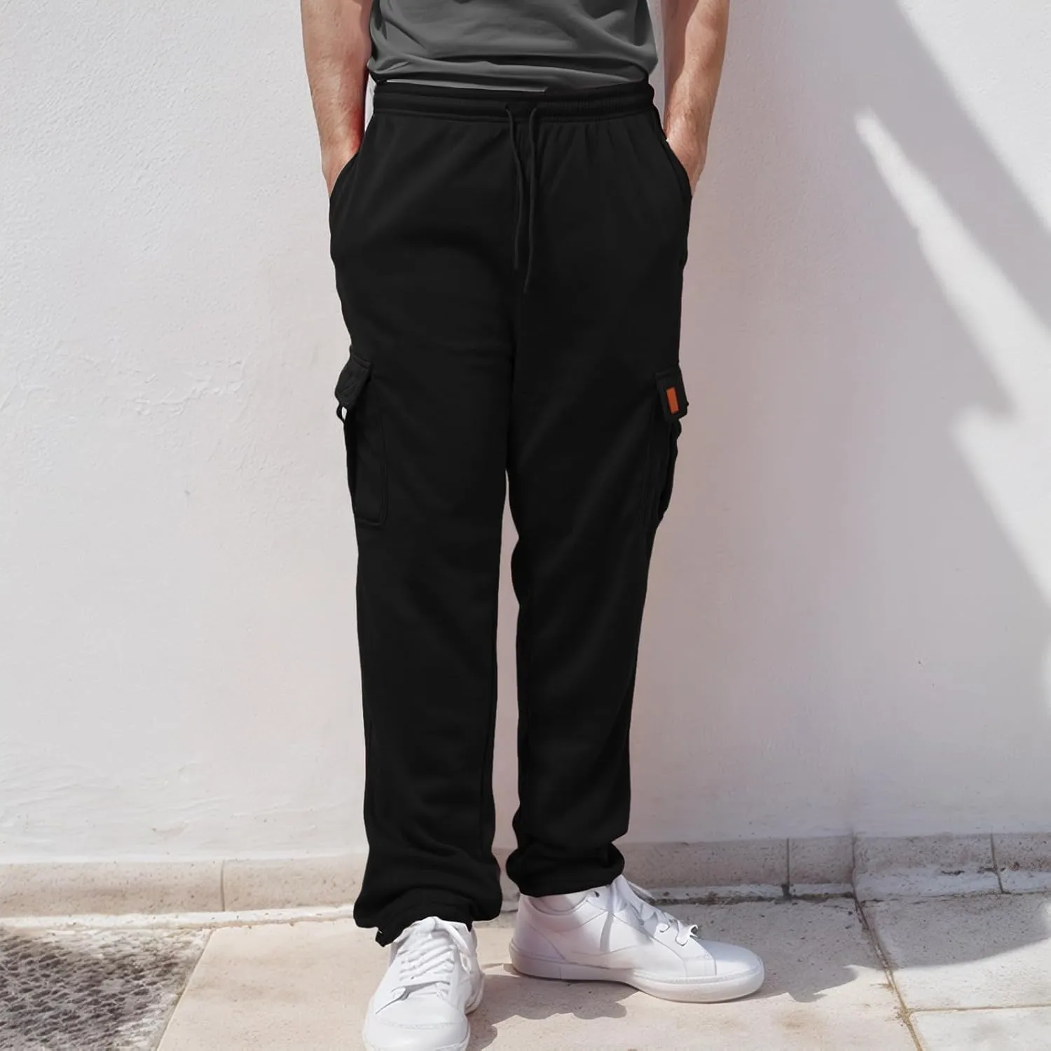 Cargo Pants for Men 2023 Relaxed Fit Causal Work Trousers Athletic Pants Fashion Loose Fit Hiking Outdoor Joggers