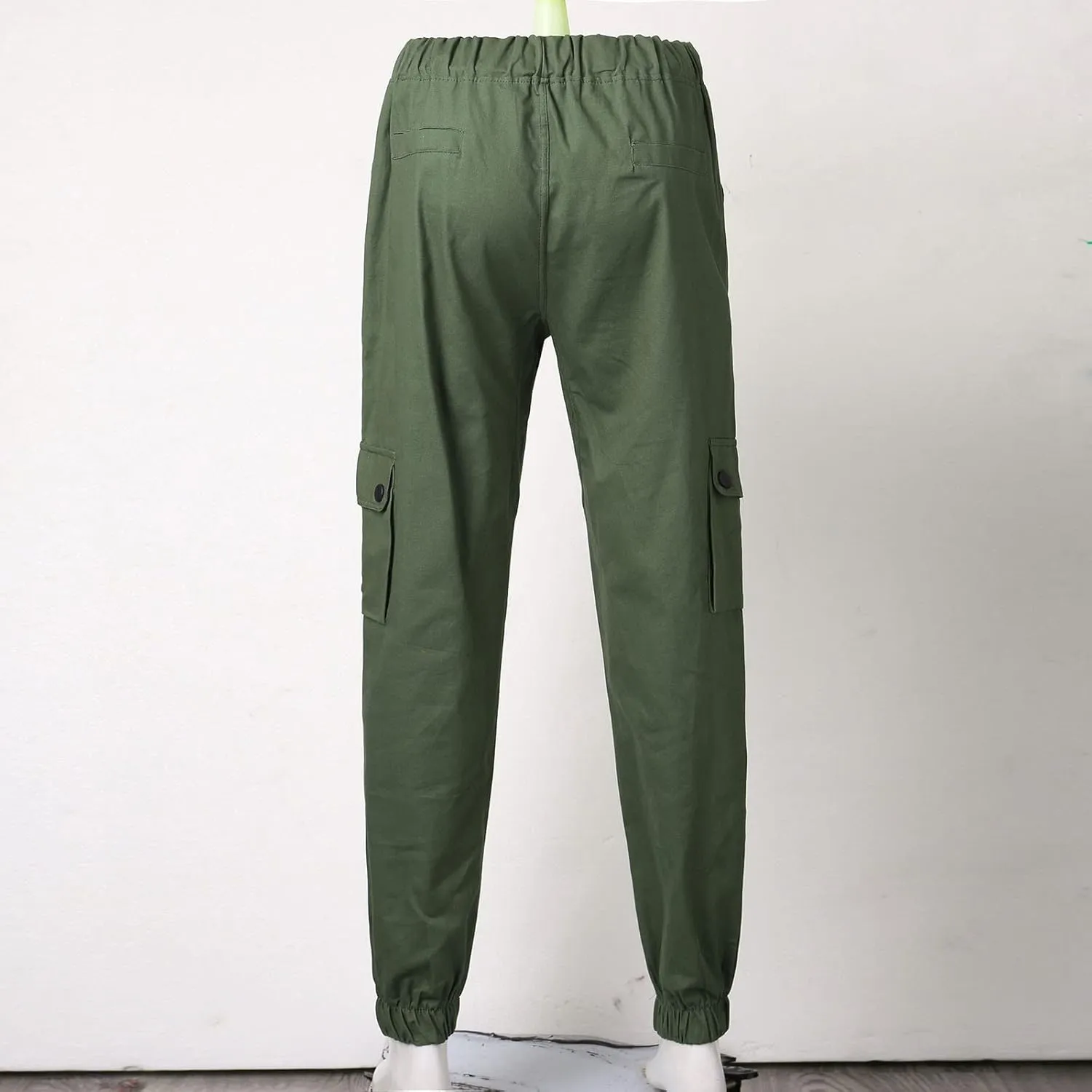 Cargo Pants for Men Relaxed Fit Running Casual Athletic Pants with Pockets Sweatpants Fashion Men's Sport Color Pants