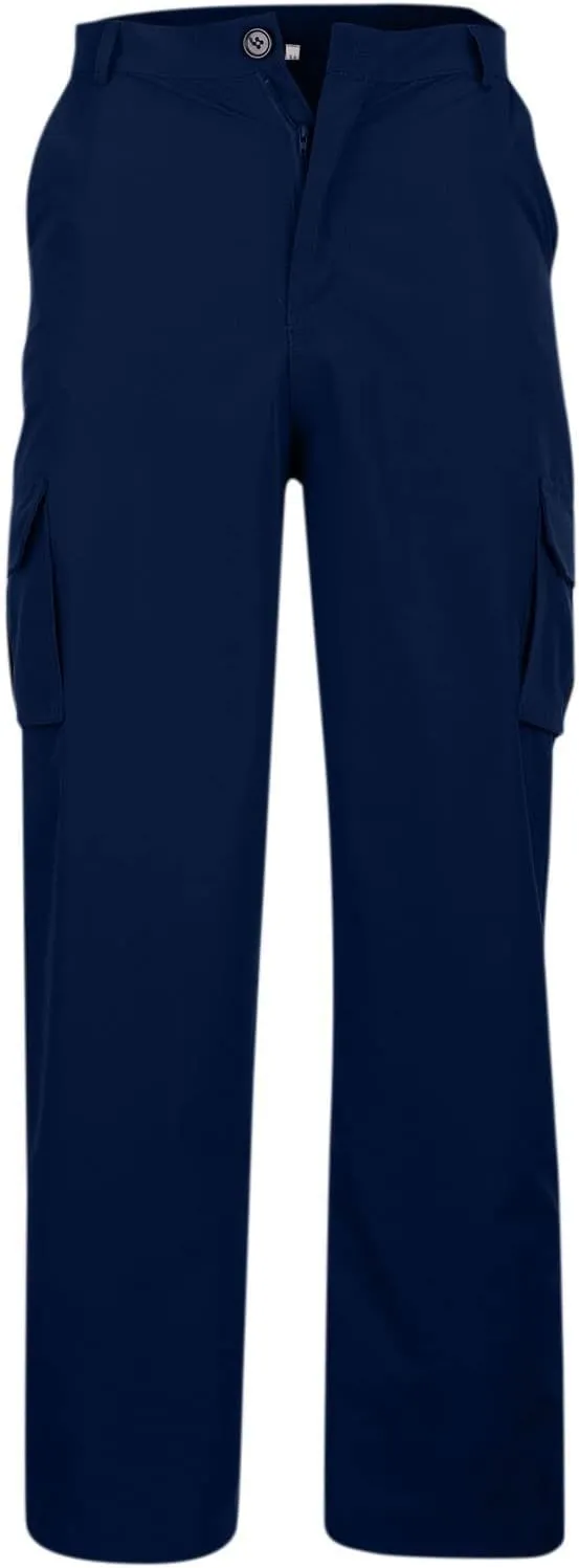 Cargo Pants Men Ripstop Relaxed Fit Trousers Hiking Tapered Joggers Hunting Water Resistant Straight Leg Pants Outdoor