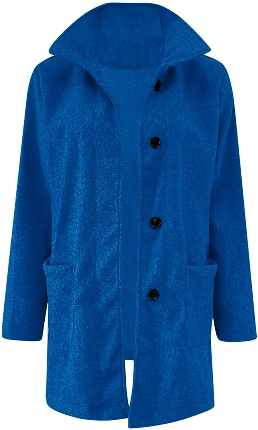 ChicCrate Women trench Coat Winter Long Jacket casual elegant peacoat trendy overcoat Outwear