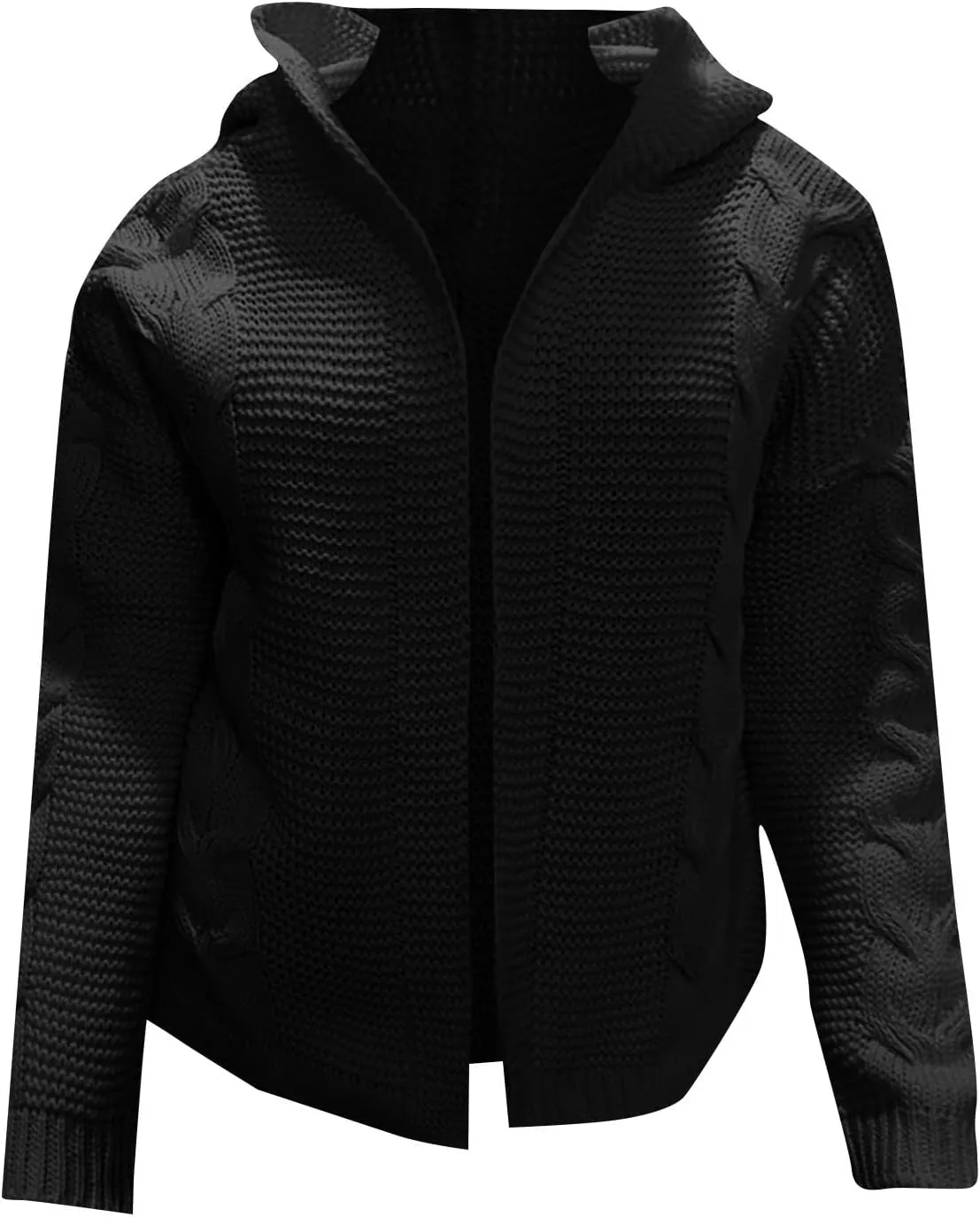 ChicCrate Womens Fashion Cardigan Sweater Soft Knit Open Front Casual Cardigan 2025 Fall Jackets Outfits Winter Clothes