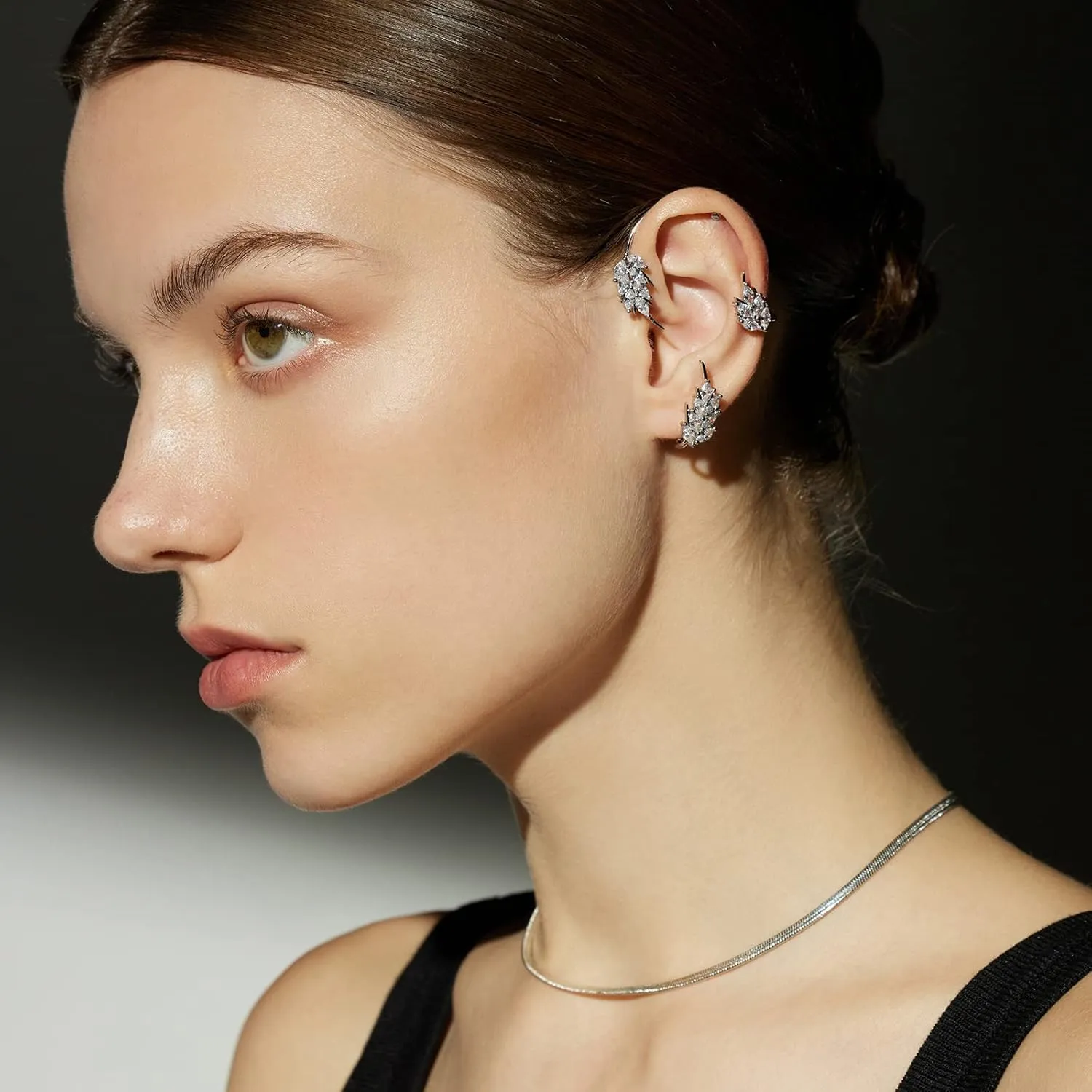 C.Paravano Ear Cuffs for Women Gold Cuff Earrings Earring cuffs for women sterling silver Earring Cuffs for Women Non Pierced