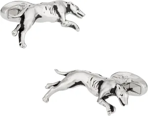 Cuff-Daddy Greyhound Cufflinks with Presentation Box