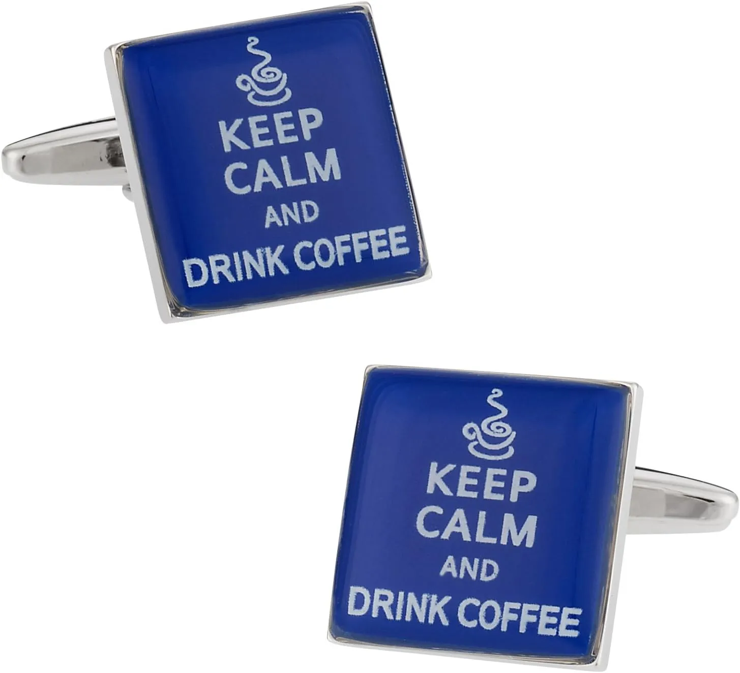 Cuff-Daddy Keep Calm Coffee Cufflinks with Presentation Box