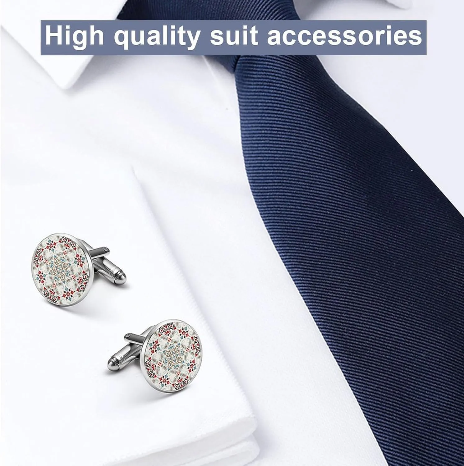 Cufflinks for Men Classic Wedding Business Shirt Cuff Links Gifts