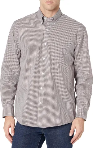Cutter & Buck Men's Long Sleeve Epic Easy Care Gingham Shirt