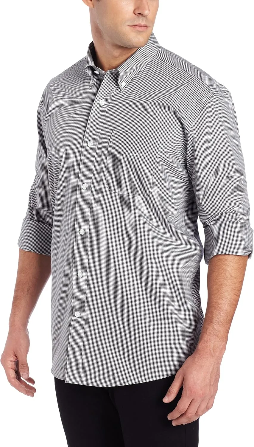 Cutter & Buck Men's Long Sleeve Epic Easy Care Gingham Shirt