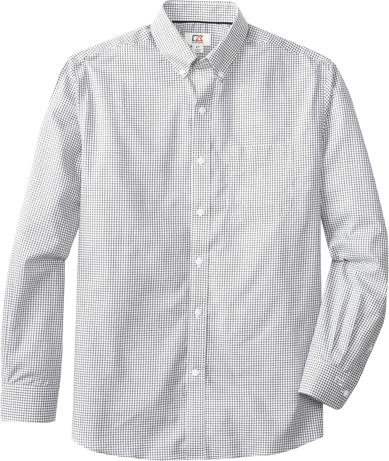 Cutter & Buck Men's Long Sleeve Epic Easy Care Tattersall Shirt