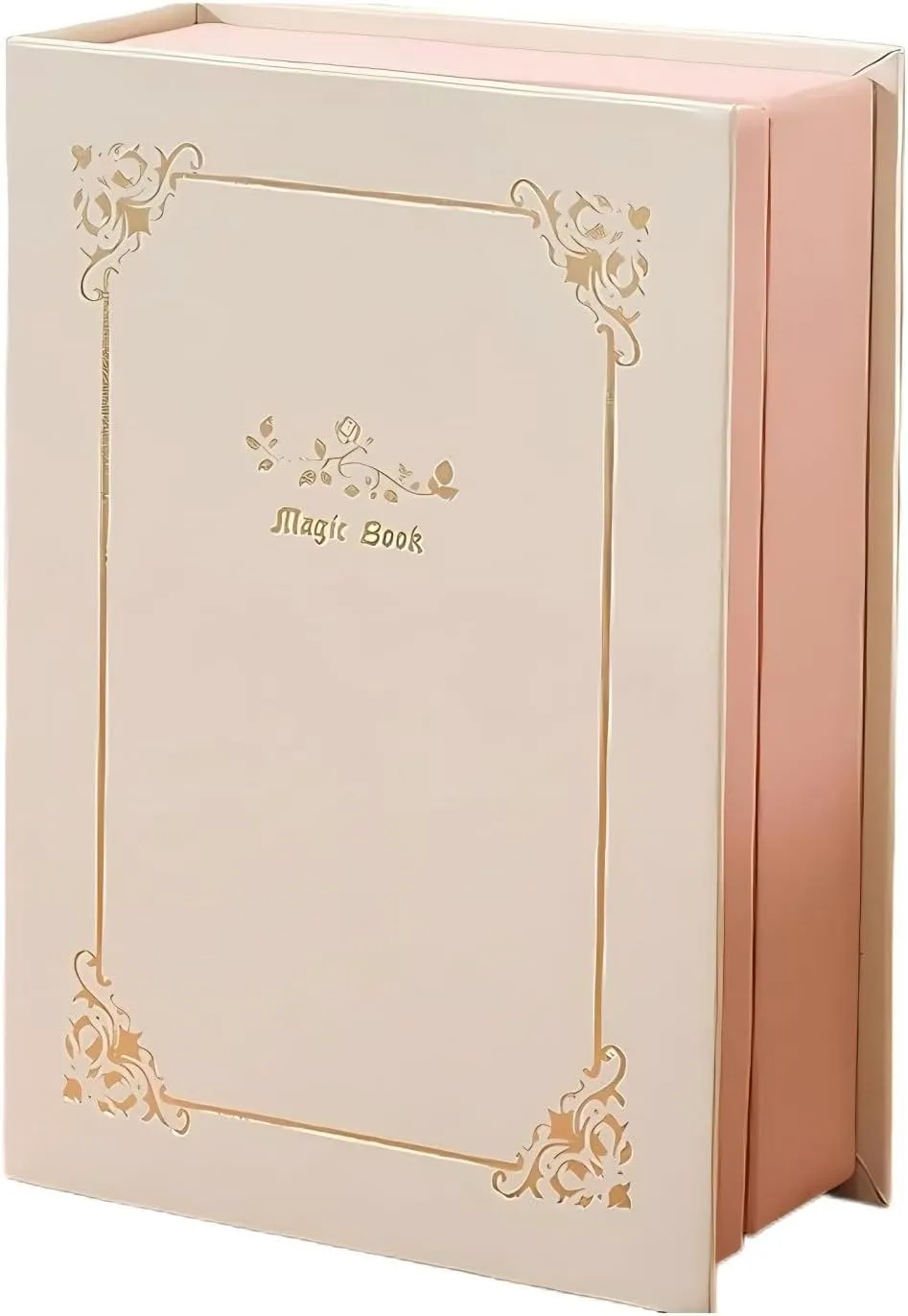 Decorative Faux Book Jewelry Box with Magic for Bracelet Earrings Necklace Rings Storage,Book Jewelry Case for the Book Lover,Stylish Jewelry Organizer Book for Women and Girls