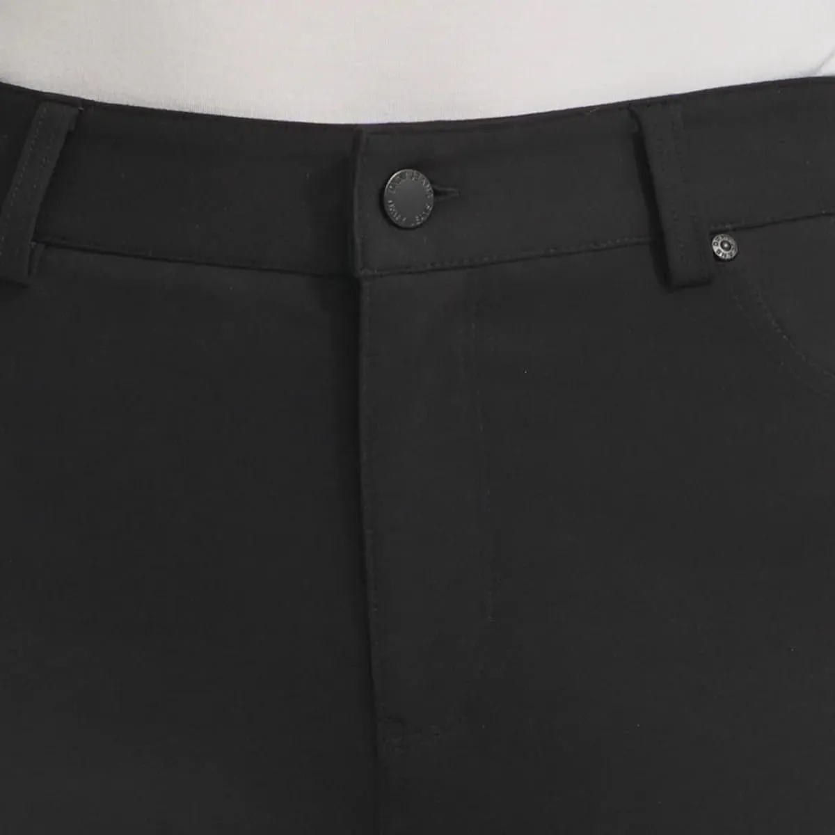 DKNY Women's High Waist Dress Pants - Straight Leg Ponte Pant - Office Work Business Casual Pants