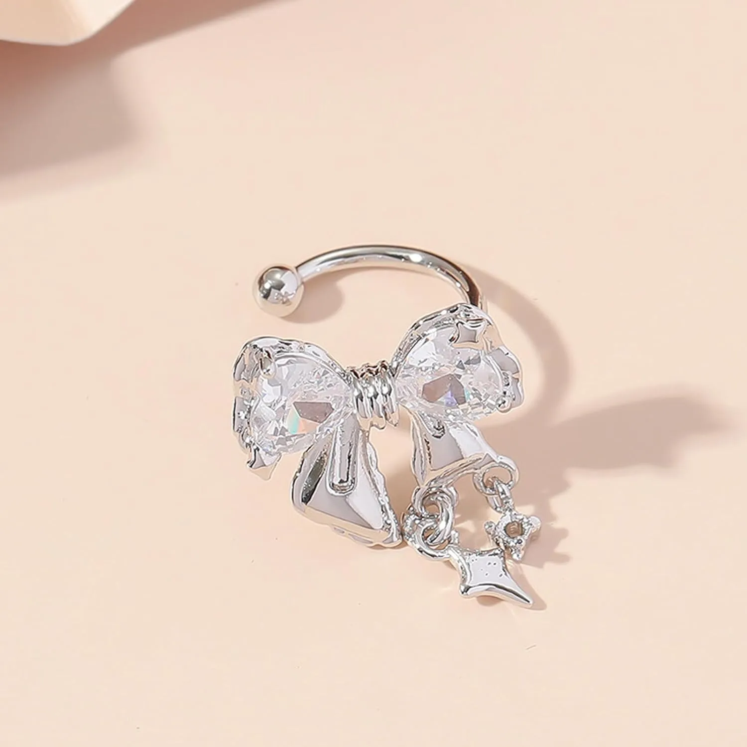 Ear Cuff Earrings for Women Rhinestone Ear Cuffs Non Piercing Cartilage Cuff Earrings Set Jewelry for Women