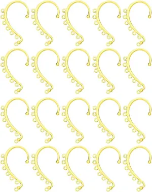 Ear Cuff Wrap Crawler Hook Earrings Copper Ear Cuff Earring Climber Piercing Earrings for Women Ear Crawler