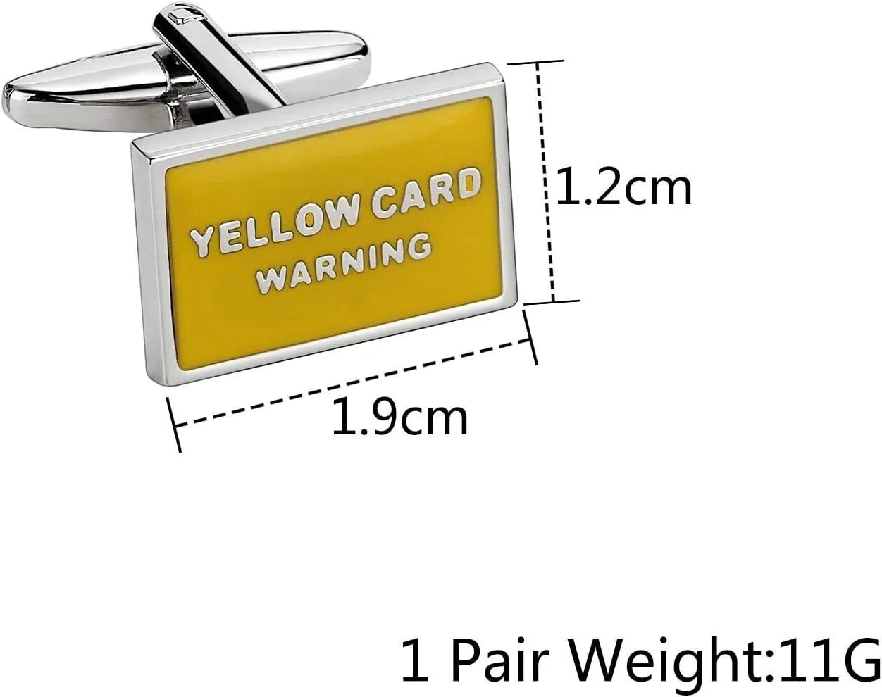 Expensive Cufflinks for Men, Cufflinks for Men Yellow Yellow Stainless Steel Yellow Red Card for Man Business Wedding
