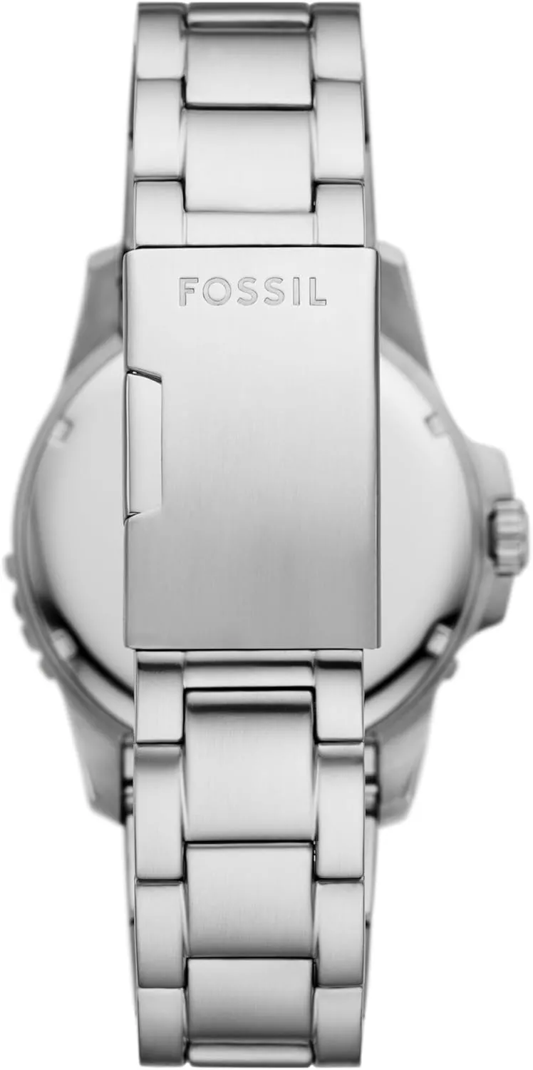 Fossil Men's Sports Watch with Stainless Steel, Silicone, or Leather Band