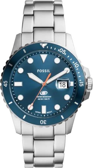 Fossil Men's Sports Watch with Stainless Steel, Silicone, or Leather Band
