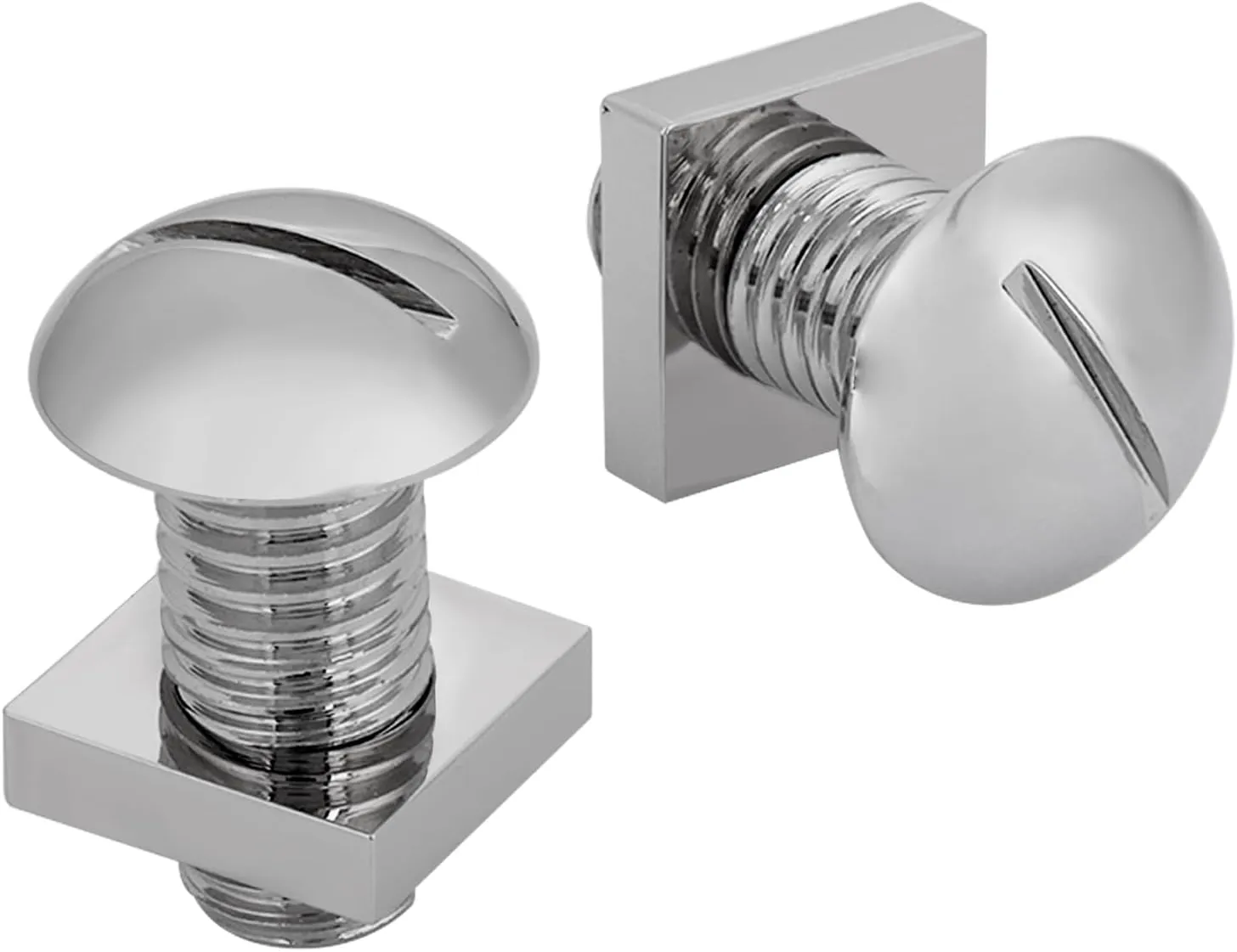 Functional Silver Nut and Bolt Cufflinks For Men With Gift Box