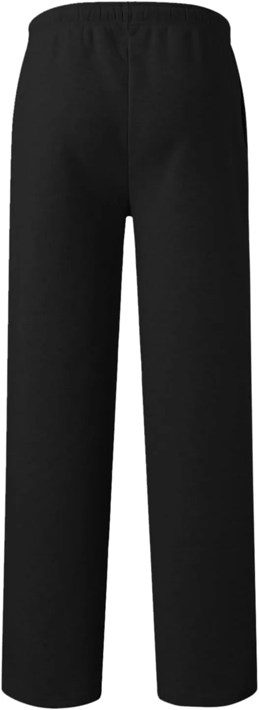 FZVYD Men's Sweatpants Athletic Lounge Pants Elastic Waist Drawstring Casual Joggers Relaxed Tapered Trousers with Pockets