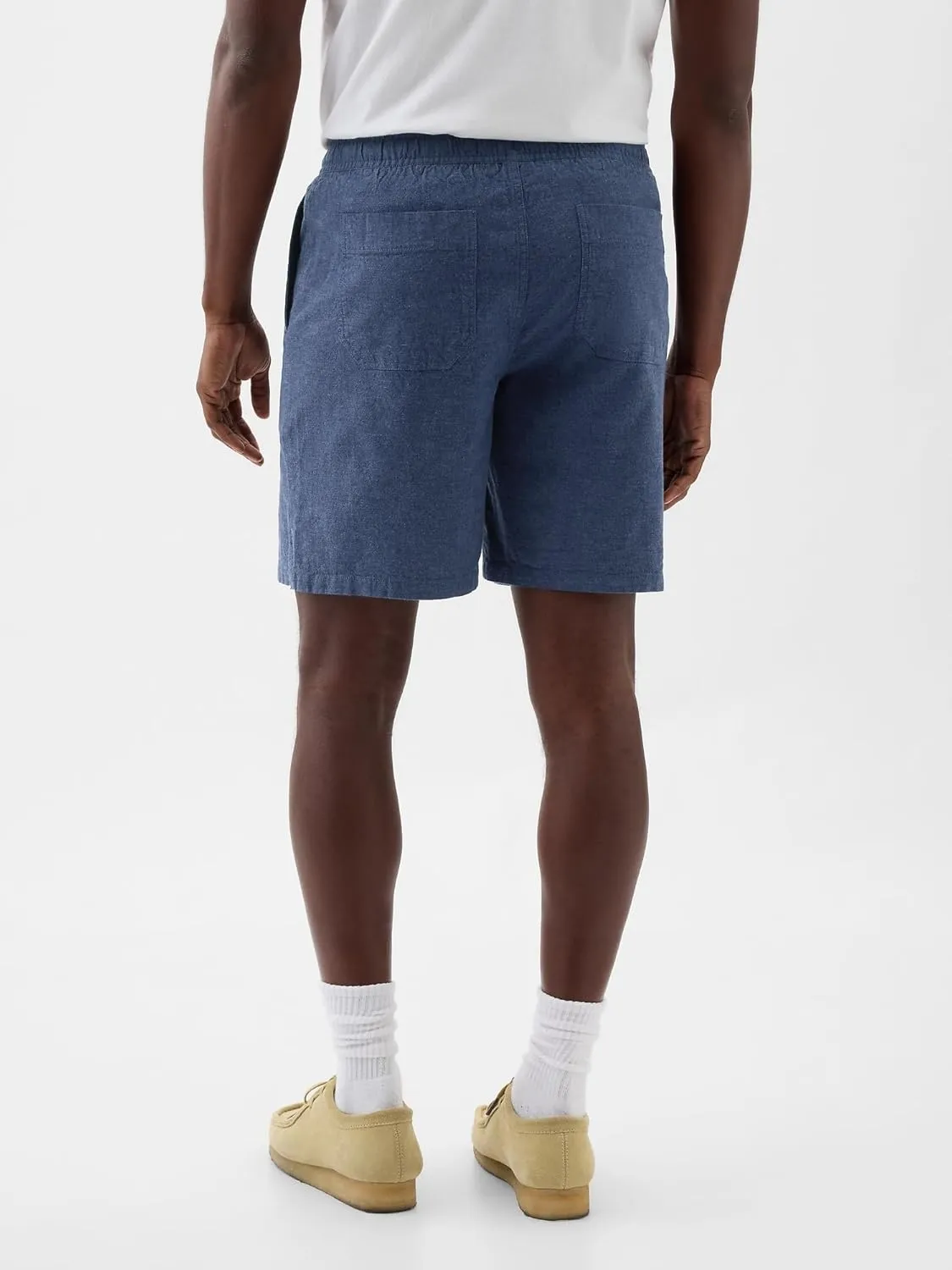 GAP Men's 8" Easy Linen Shorts