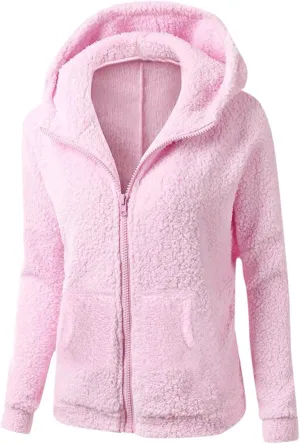 GOFULY Womens Hoodies Zip Up Western Fleece Lined Fall Winter Coats Plus Size Sharpa Jackets Lightweight With Pocket Clothes