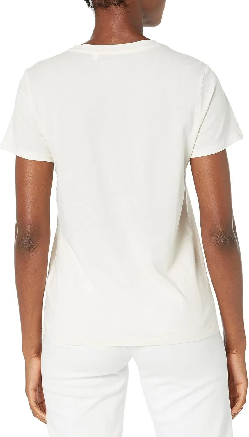 GUESS Women's Short Sleeve Positano Rose Easy Tee