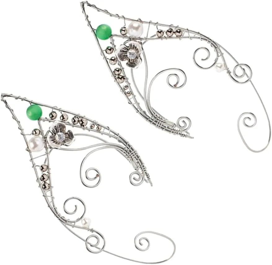 Happyyami Chic Brown Ear Cuff Non Piercing Clip on Earrings for Women Clip