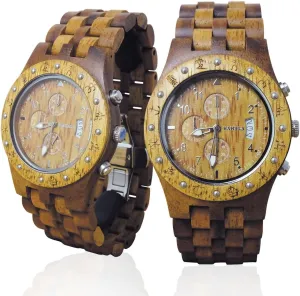 Hula Girl Handmade Hawaiian Wooden Watch (Kahala 11A)