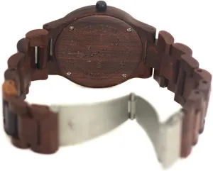 Hula Girl Handmade Hawaiian Wooden Watch (Kahala 28)