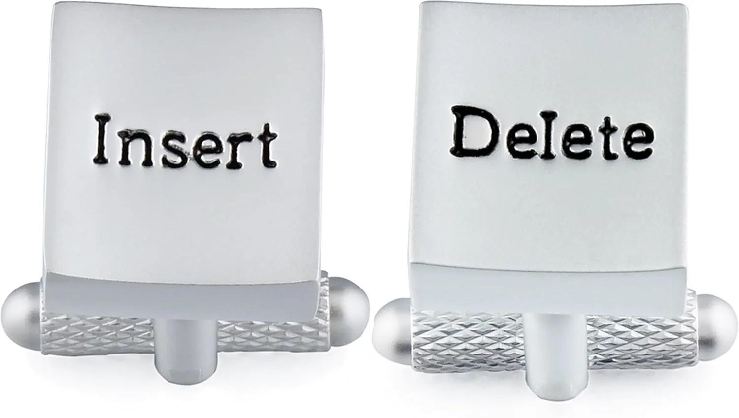 Insert and Delete Keys Cufflinks For Men With Gift Box