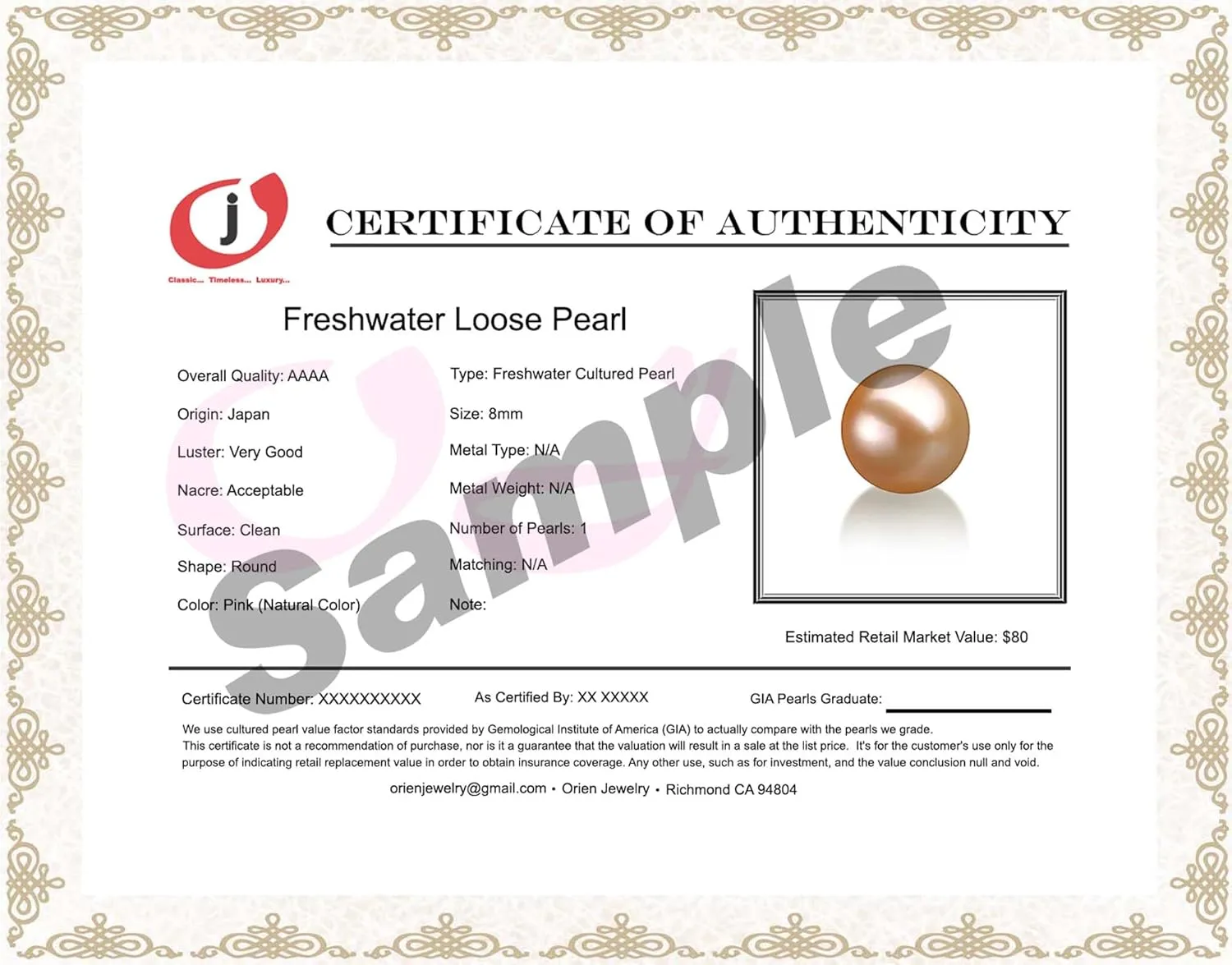 Japanese Freshwater Loose Cultured Pearls AAAA Graded Pink Color 5-12mm Half Ful or Undrilled for Jewelry Making Rings, Pendants, Earrings Add On Beads ??Orien Jewelry