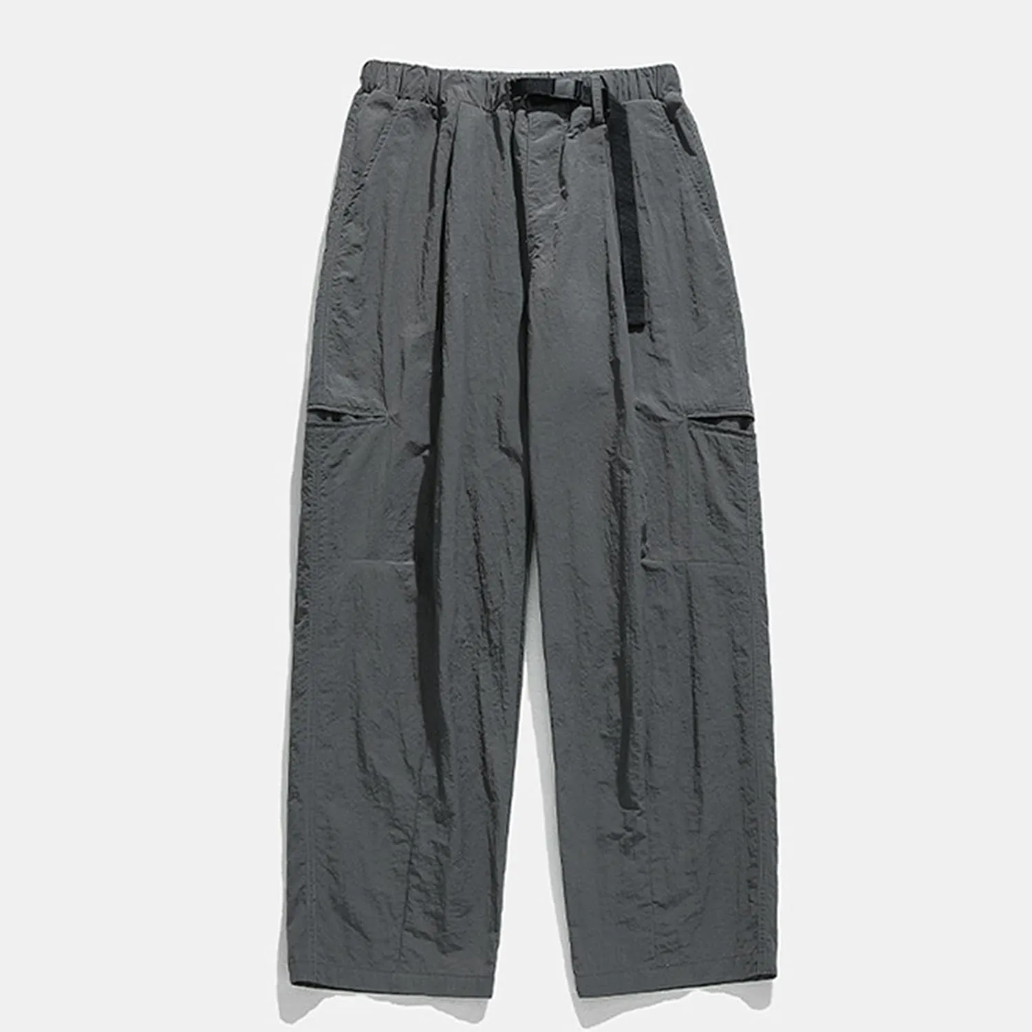 Mens Casual Pants 2024 Fashion Boho Drawstring Waist Pants Relaxed Slim Fit Streetwear Trousers with Pockets