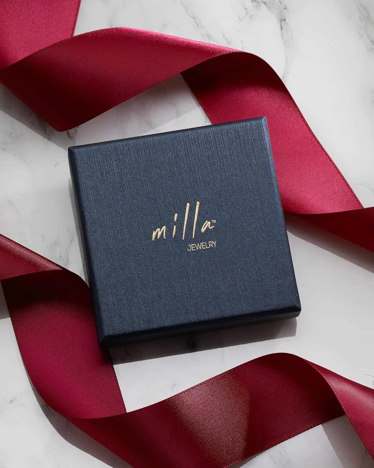 MILLA Ear Cuffs Non Piercing, Birthstone Jewelry, 14K Gold Plated over 925 Sterling Silver Half Hoop Dainty Earrings for Women Trendy with CZ Stones, Lightweight and Hypoallergenic