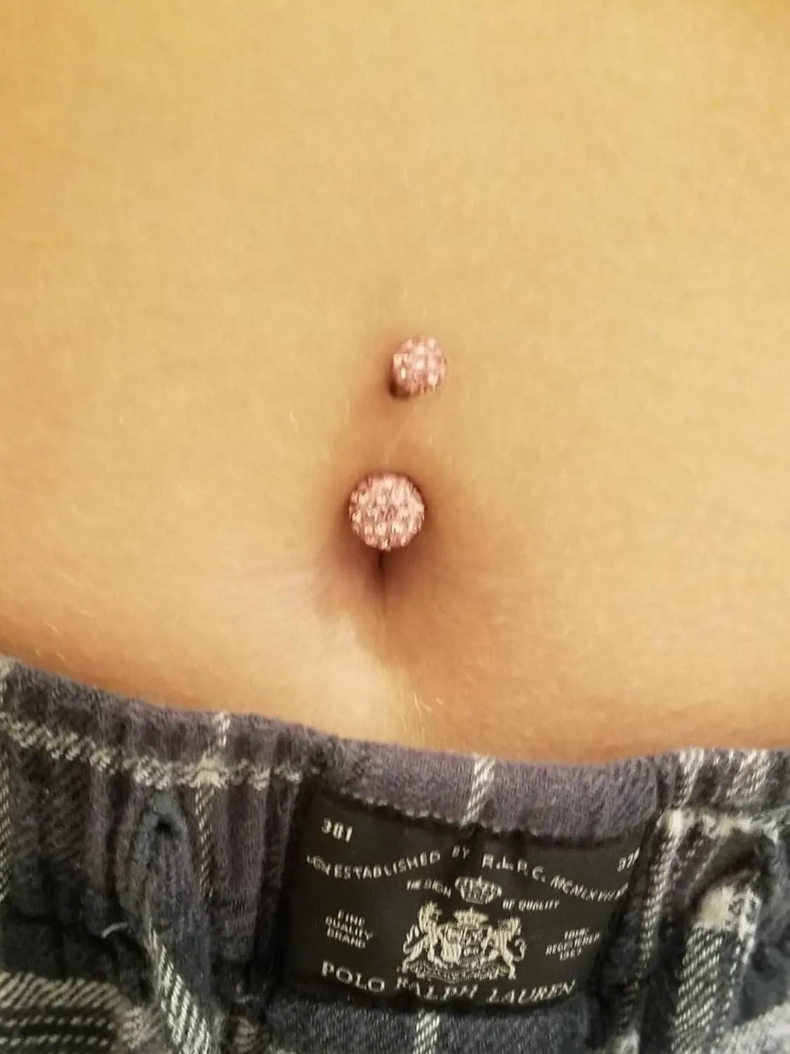 MODRSA Belly Button Ring Belly Rings Surgical Steel Belly Button Ring Hypoallergenic Clicker Belly Button Ring Navel Rings for Women