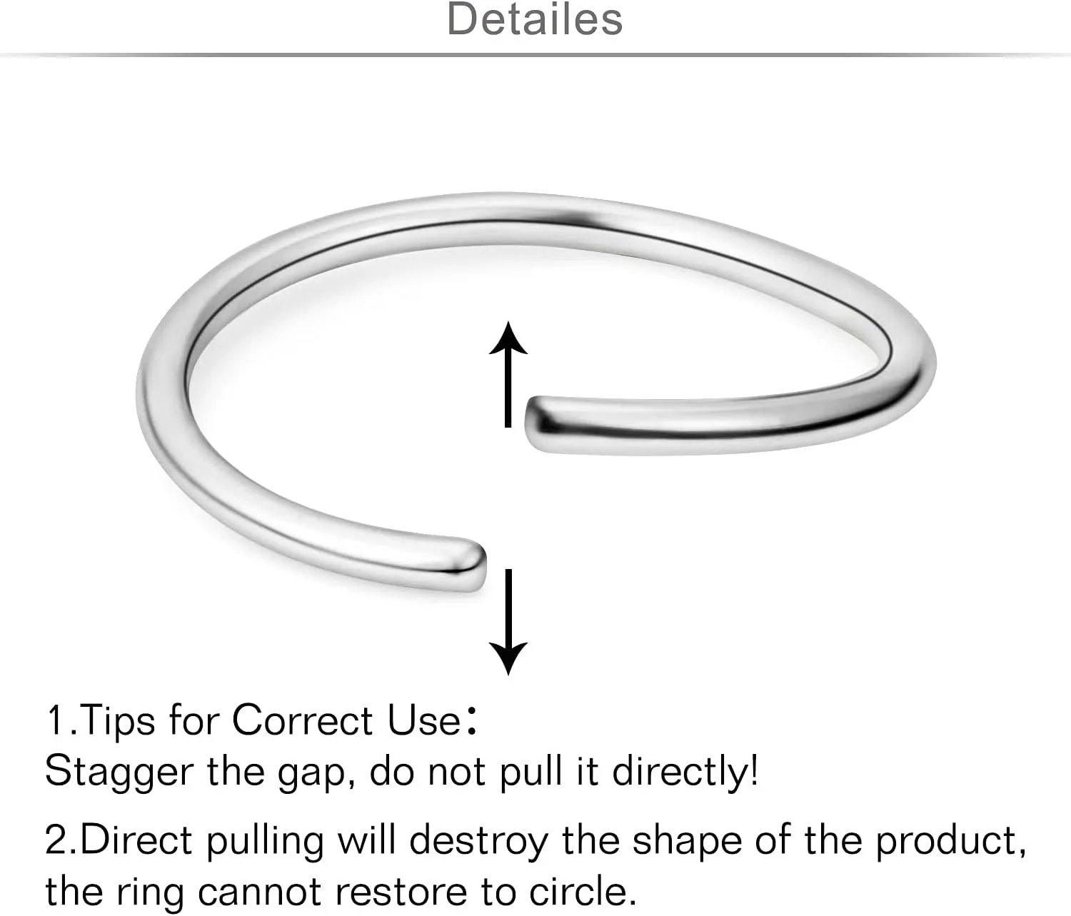 MODRSA Hoop Nose Rings - 20g L Shape Studs, Surgical Steel Corkscrew Hoops