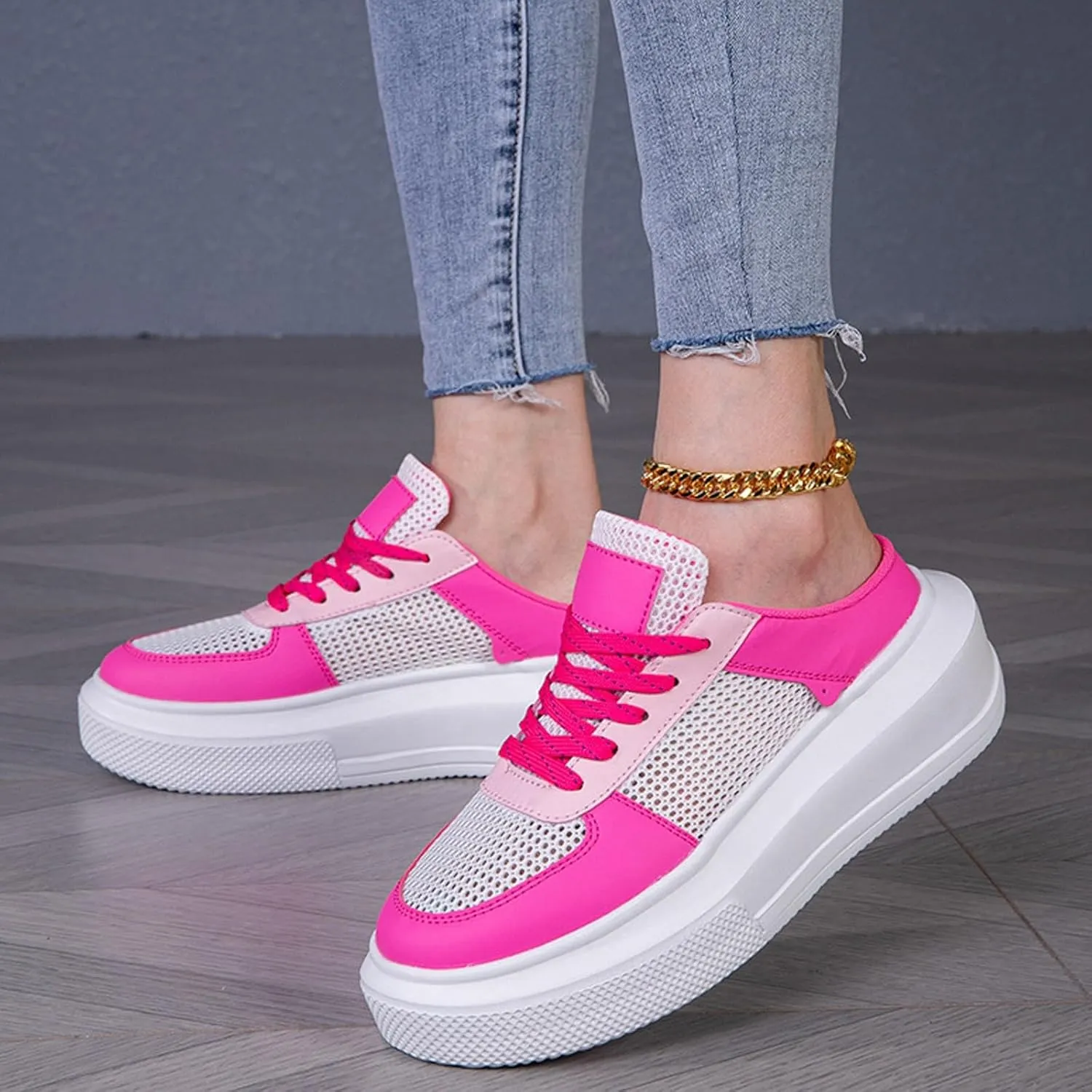 Orthopedic Shoes for Women Soft Cushion Casual Orthopedic Sandals Slip On Breathable Orthopedic Slippers for Women