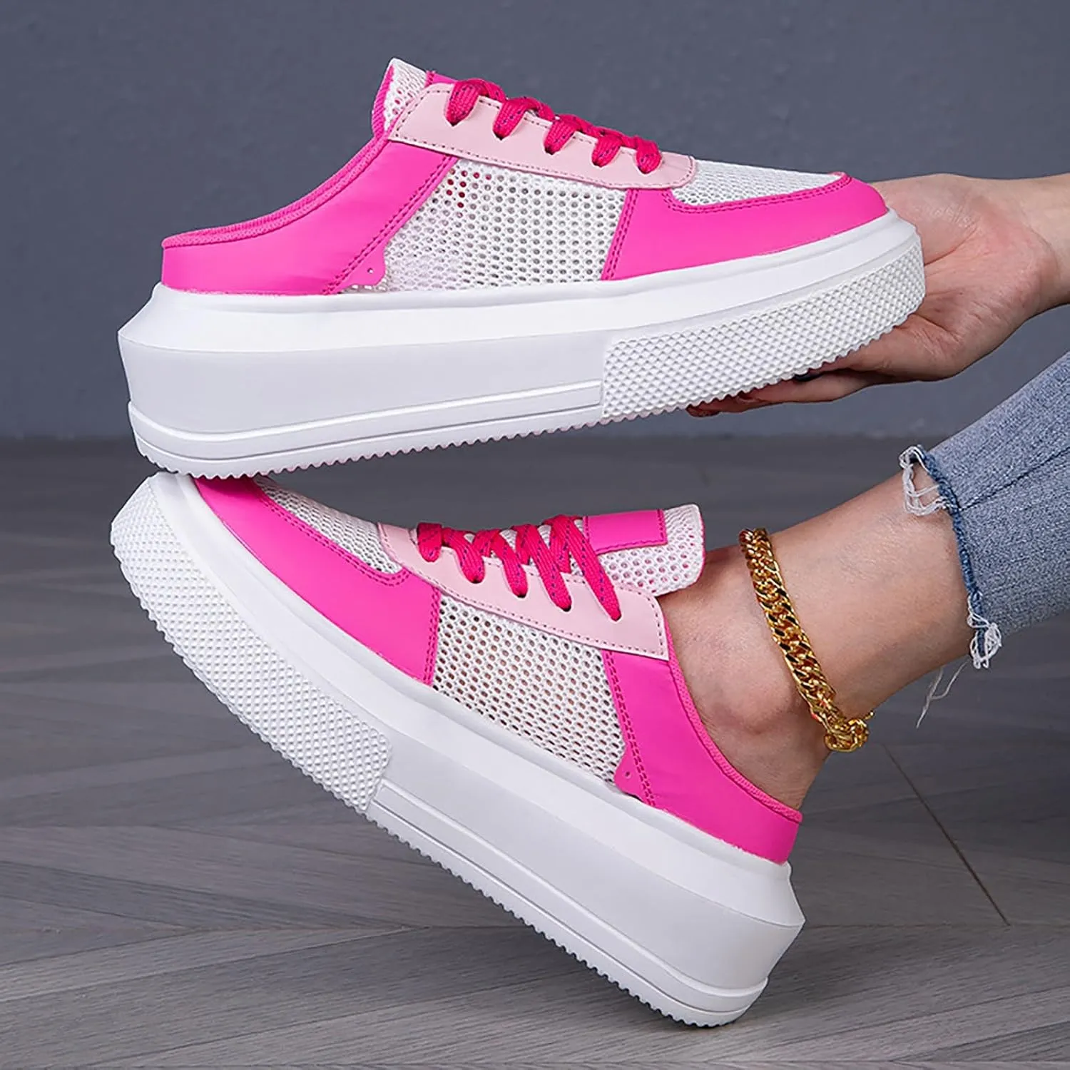 Orthopedic Shoes for Women Soft Cushion Casual Orthopedic Sandals Slip On Breathable Orthopedic Slippers for Women