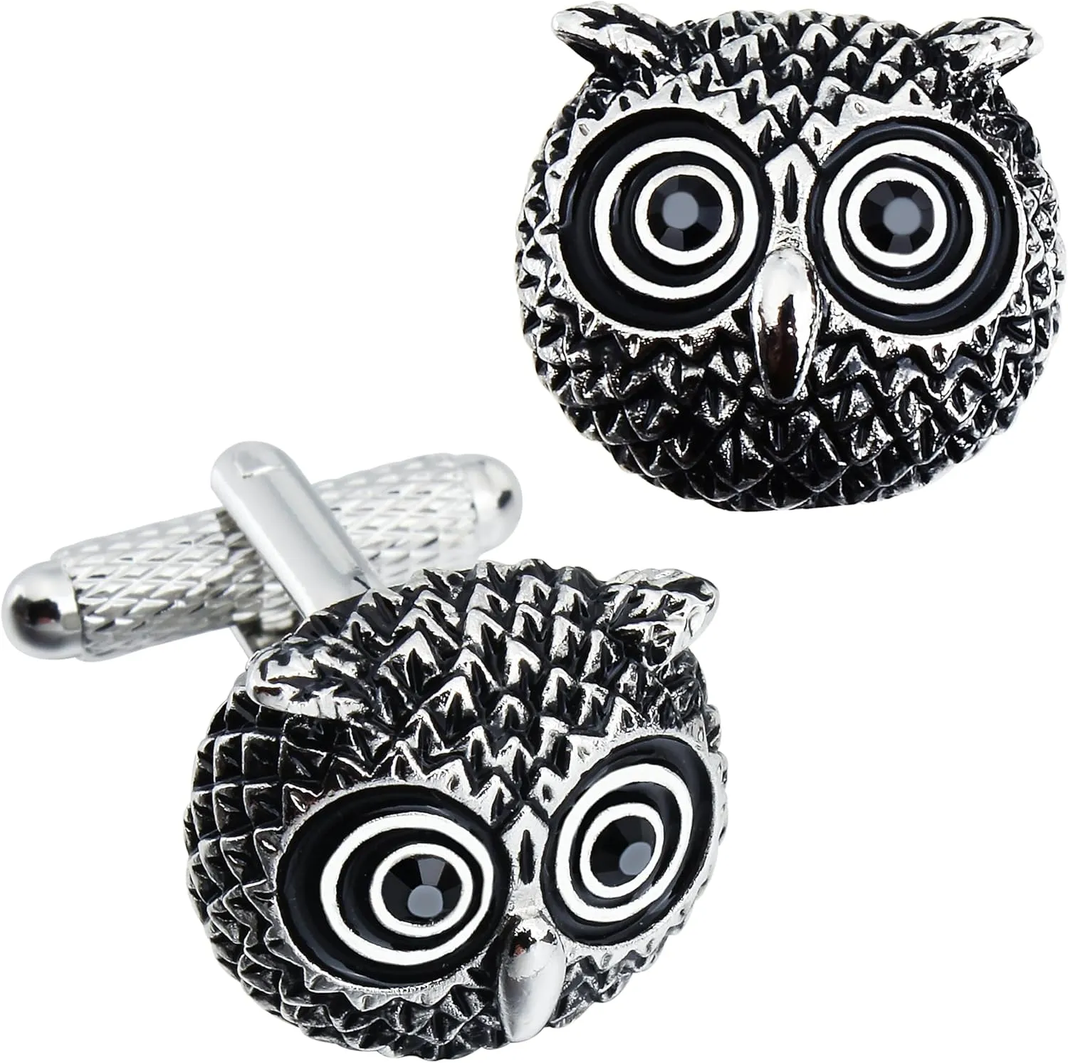 Owl Cufflinks For Men With Gift Box.