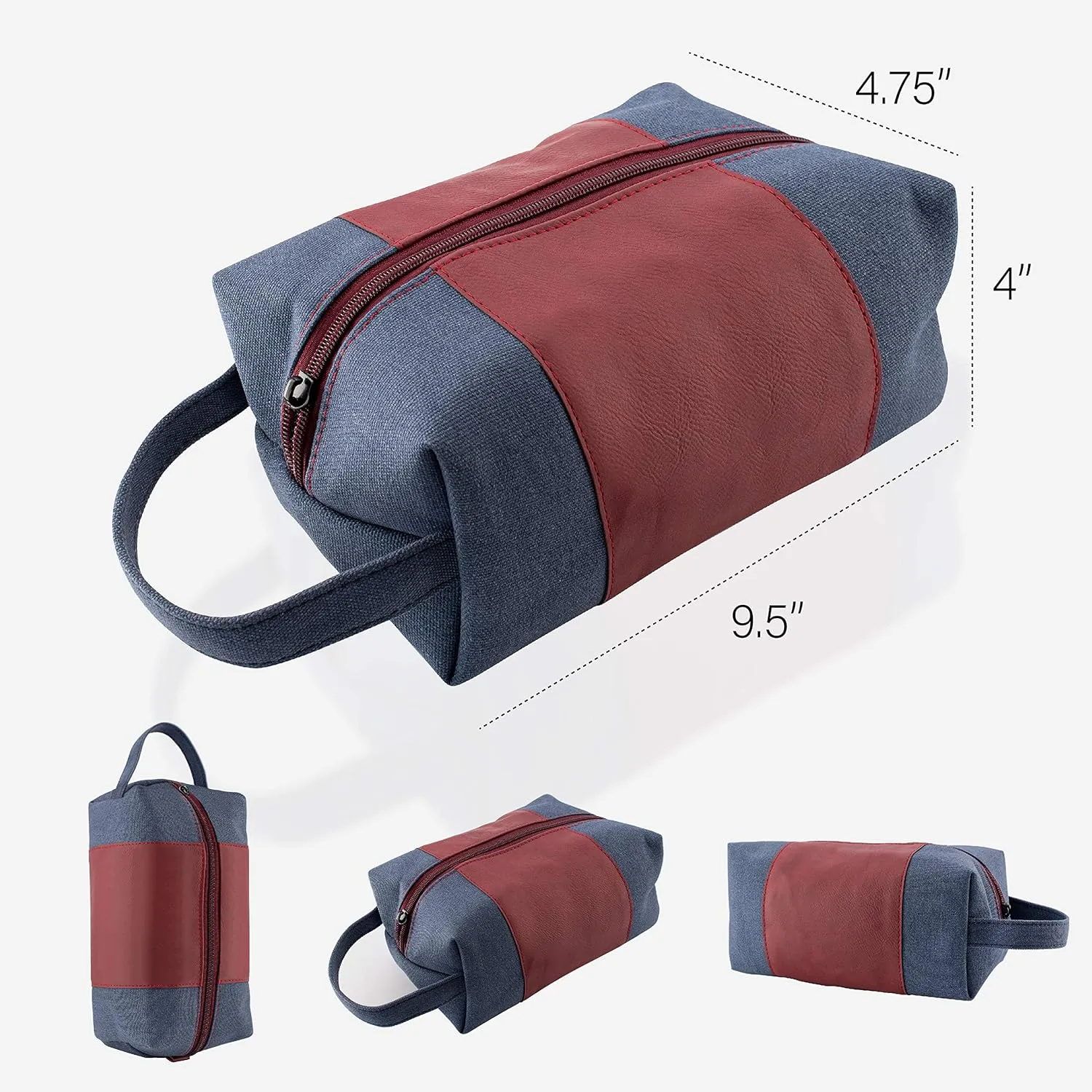 Personalized Groomsmen Gifts, Custom Men Toiletry Bags - Groomsman Gifts for Wedding