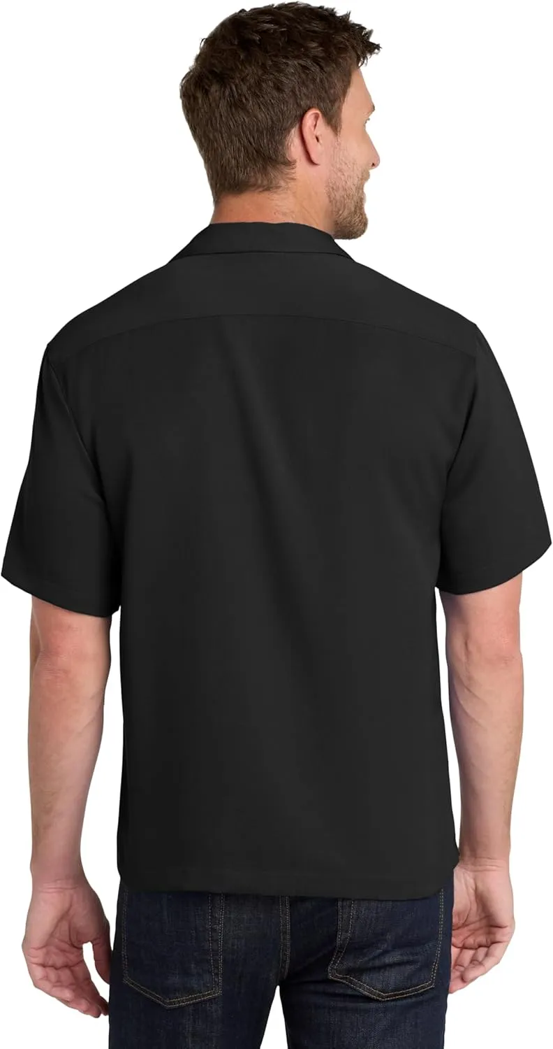 Port Authority Men's Easy Care Short Sleeve Button-Down Camp Shirt