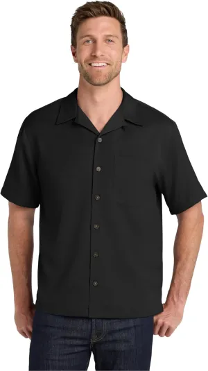 Port Authority Men's Easy Care Short Sleeve Button-Down Camp Shirt