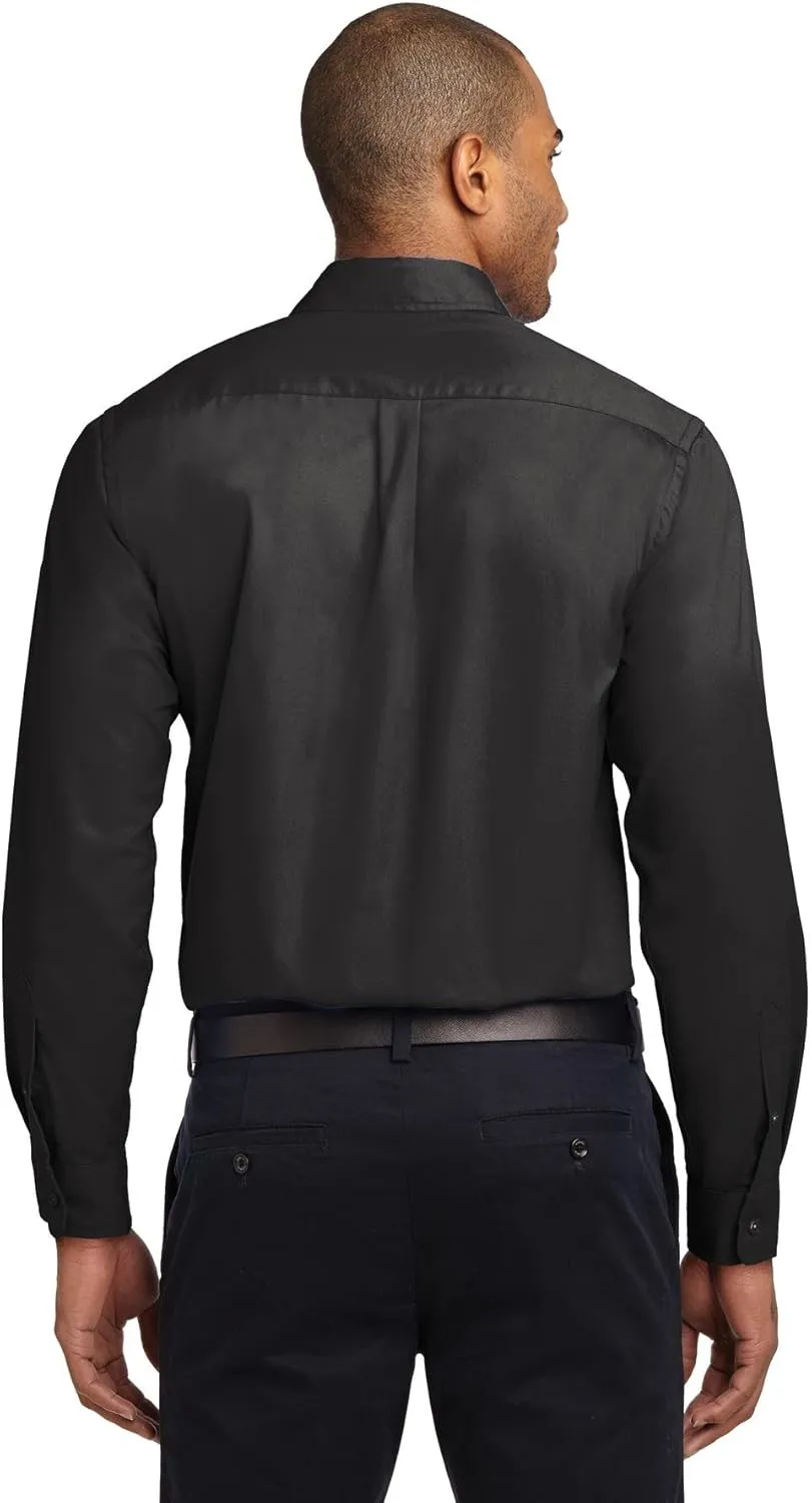 Port Authority Men's Extended Size Long Sleeve Easy Care Button-Down Shirt