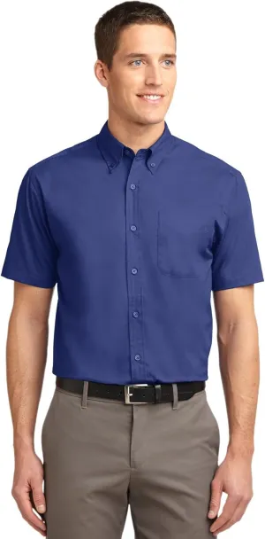 Port Authority Tall Short Sleeve Easy Care Shirt. TLS508