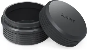 Rinfit Silicone Box for Silicone Rings - 30 Ring Capacity, Travel Organizer for Rings - Compact & Stylish Storage Solution - Black