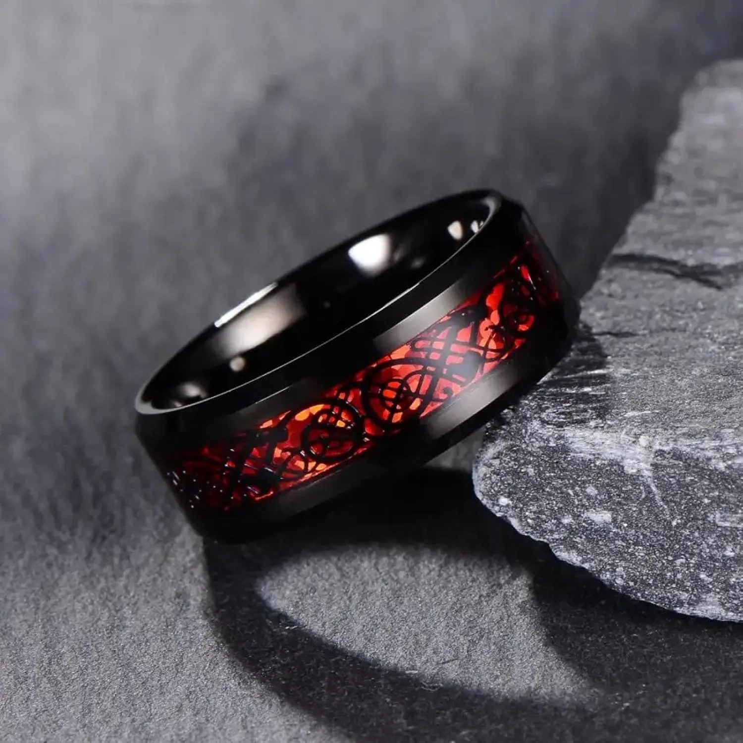 Rings Rings Jewelry Women Men Couple Rings Red Men Rings Women Rings Wedding Party