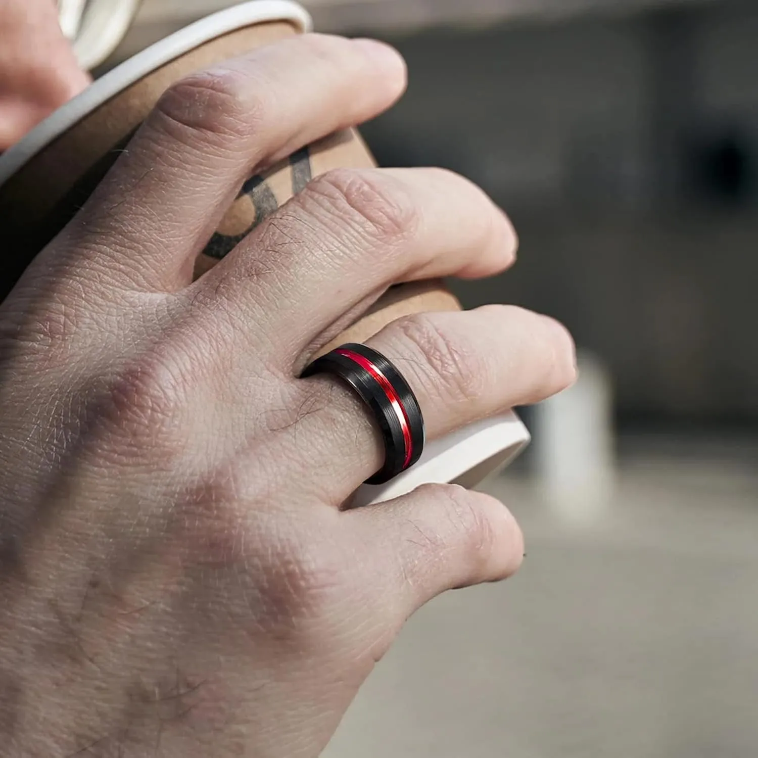 Rings Rings Jewelry Women Men Couple Rings Red Men Rings Women Rings Wedding Party