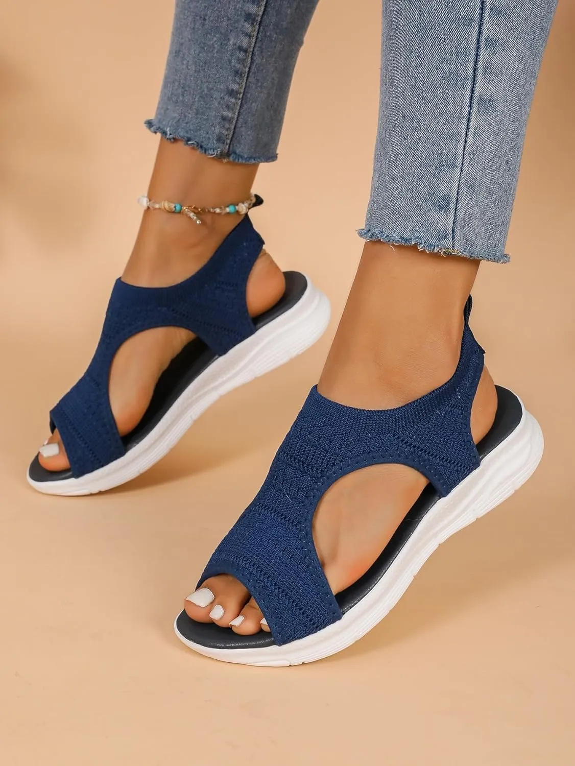 Sandals Women Comfortable Walking Orthotic Flips Flops Sandals Arch Support for Flat feet Orthopedic Beach Shoes 2025
