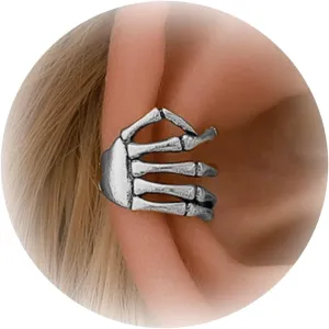 Skeleton Hand Ear Cuffs Halloween Skeleton Earrings Skeleton Hand Ear Cuffs for Women Non Piercing Halloween Clip on Earrings